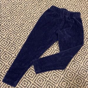 Hanna Andersson courderoy girls' leggings